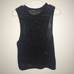 American Apparel Open Weave Sweater Vest
